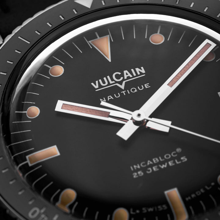 Montre SkinDiver Black - Vulcain - Montre - Les Champs d'Or