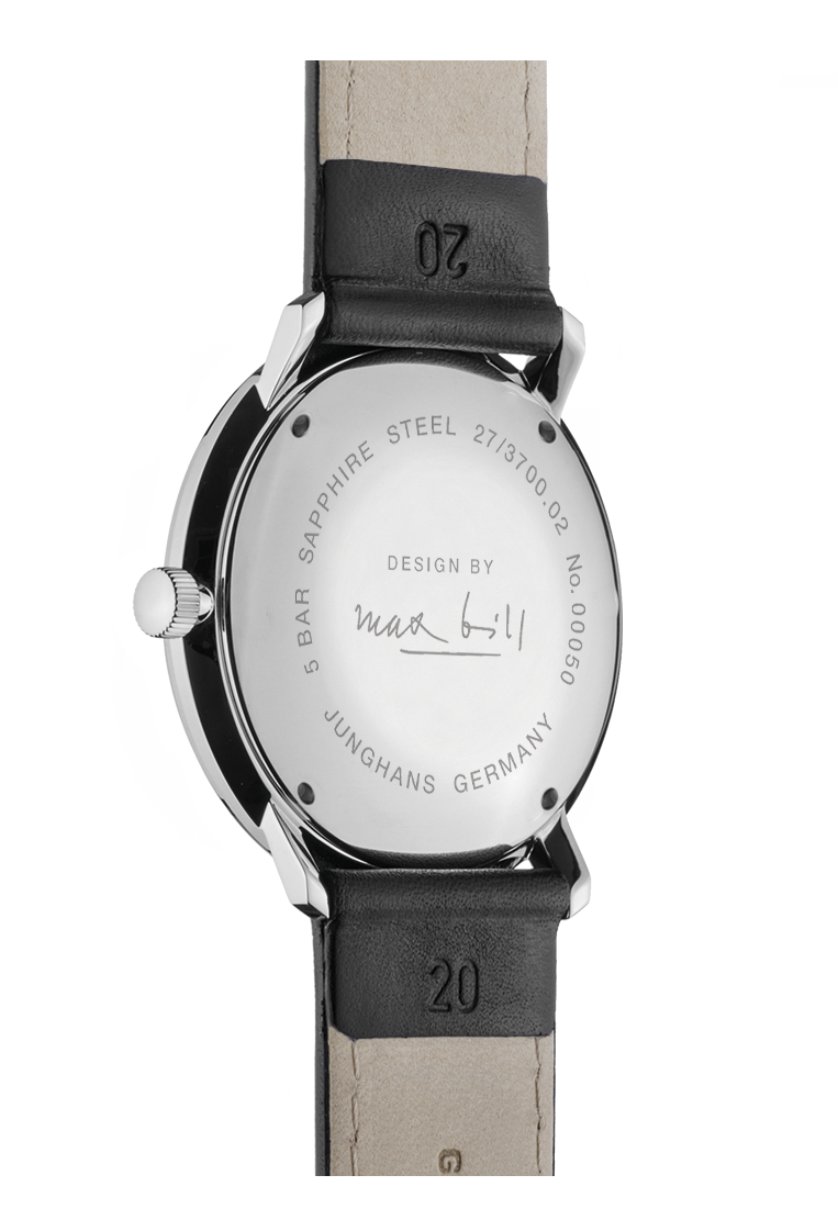 Montre Max Bill  Handaufzug 027/3700.02 - Montre - Junghans - Les Champs d'Or