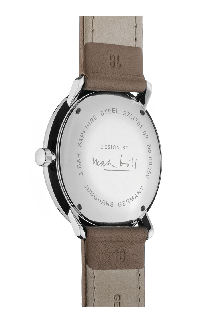 Montre Max Bill  Handaufzug 027/3701.02 - Montre - Junghans - Les Champs d'Or