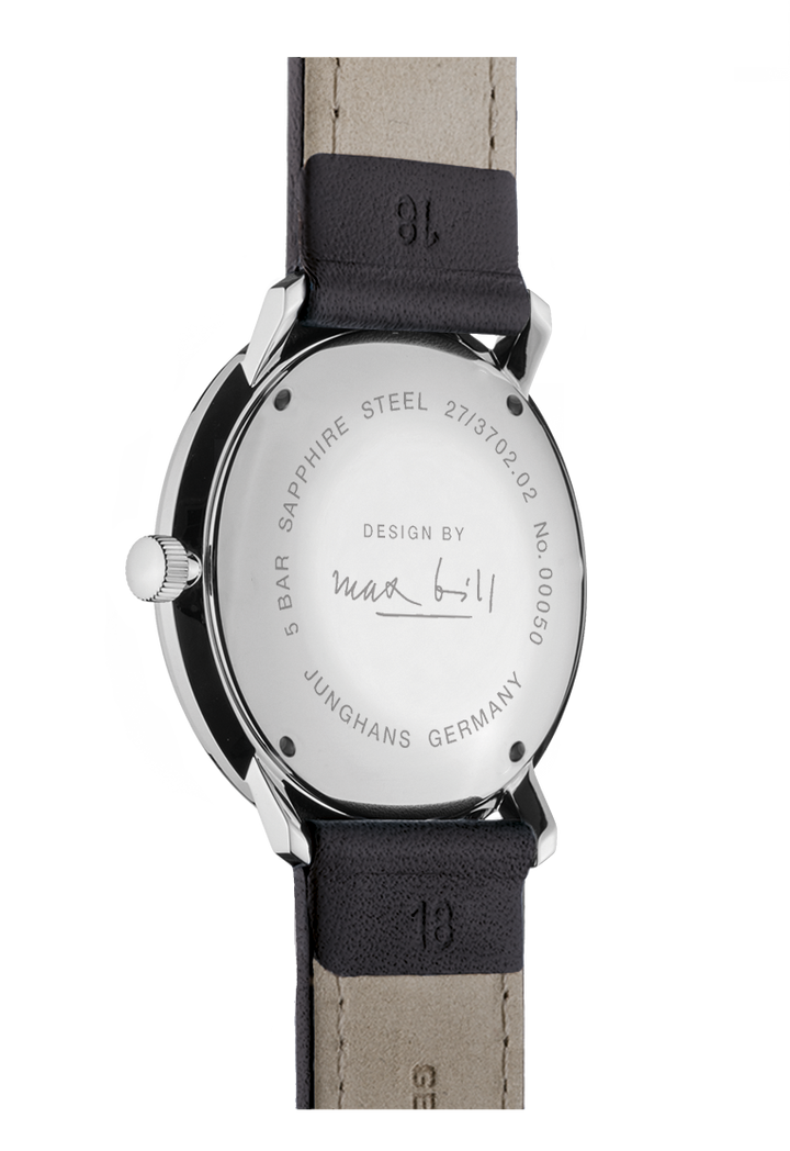 Montre Max Bill  Handaufzug 027/3702.02 - Montre - Junghans - Les Champs d'Or