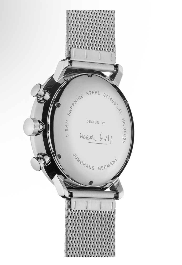 Montre Max Bill  Chronoscope 027/4003.46 - Montre - Junghans - Les Champs d'Or