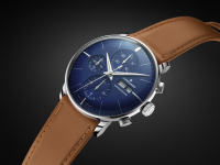 Montre Meister Chronoscope acier cadran bleu 027/4526.03 - Montre - Junghans - Les Champs d'Or