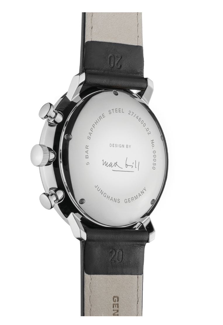 Montre Max Bill  Chronoscope 027/4600.02 - Montre - Junghans - Les Champs d'Or