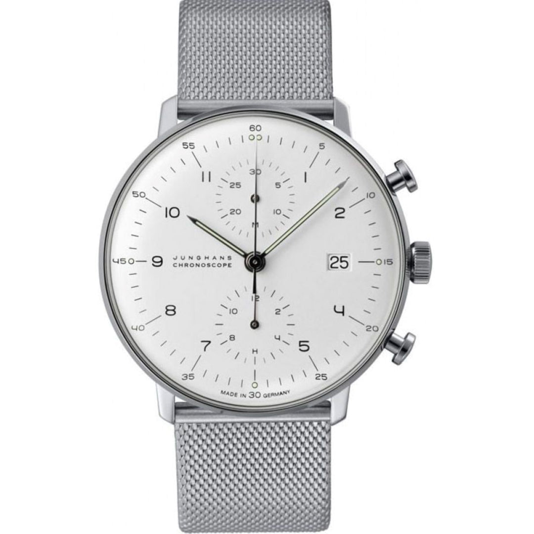 Montre Max Bill  Chronoscope 027/4003.46 - Montre - Junghans - Les Champs d'Or