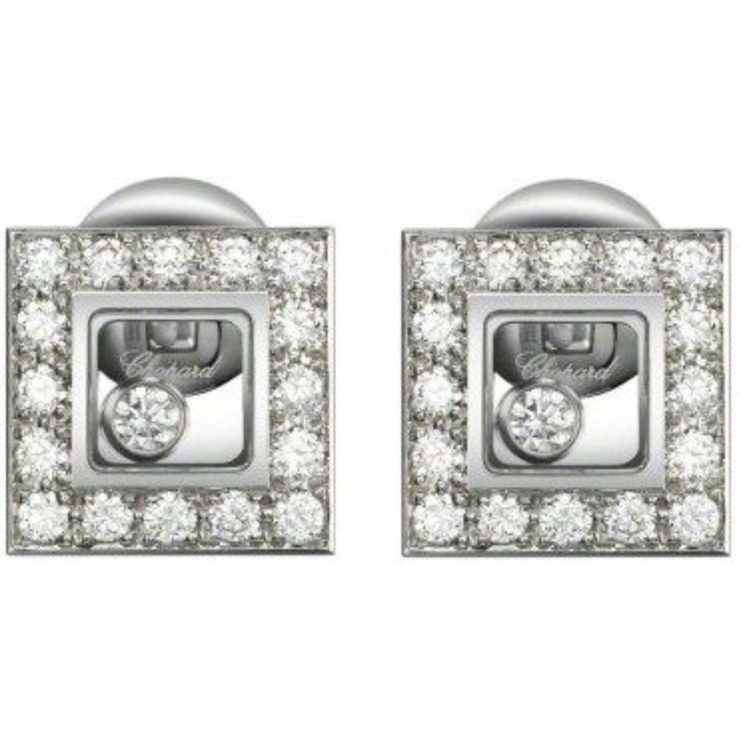 Boucles d'Oreilles Happy Diamonds 832896-1001 - Chopard Joaillerie - Boucles d'Oreilles - Les Champs d'Or
