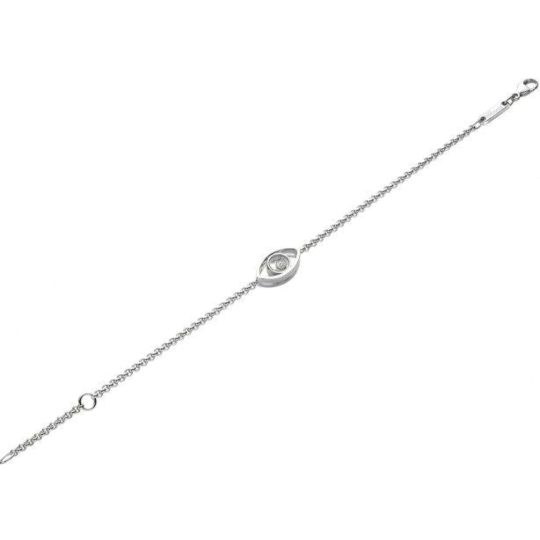 Bracelet Happy Diamonds Or Blanc 857863-1001 - Chopard Joaillerie - Bracelet - Les Champs d'Or