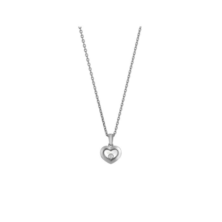 Pendentif Happy Diamonds Icons Or Blanc 79A054-1001 - Chopard Joaillerie - Pendentif - Les Champs d'Or