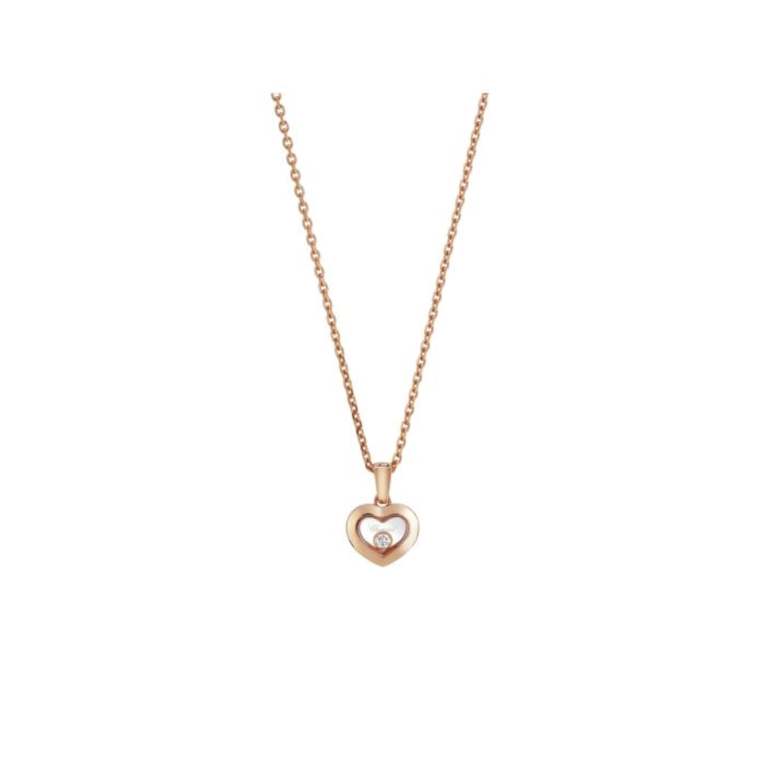 Pendentif Happy Diamonds Icons Or Rose 79A054-5001 - Chopard Joaillerie - Pendentif - Les Champs d'Or