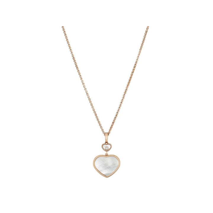 Pendentif Happy Hearts en Or Rose et Nacre 797482-5301 - Chopard Joaillerie - Pendentif - Les Champs d'Or