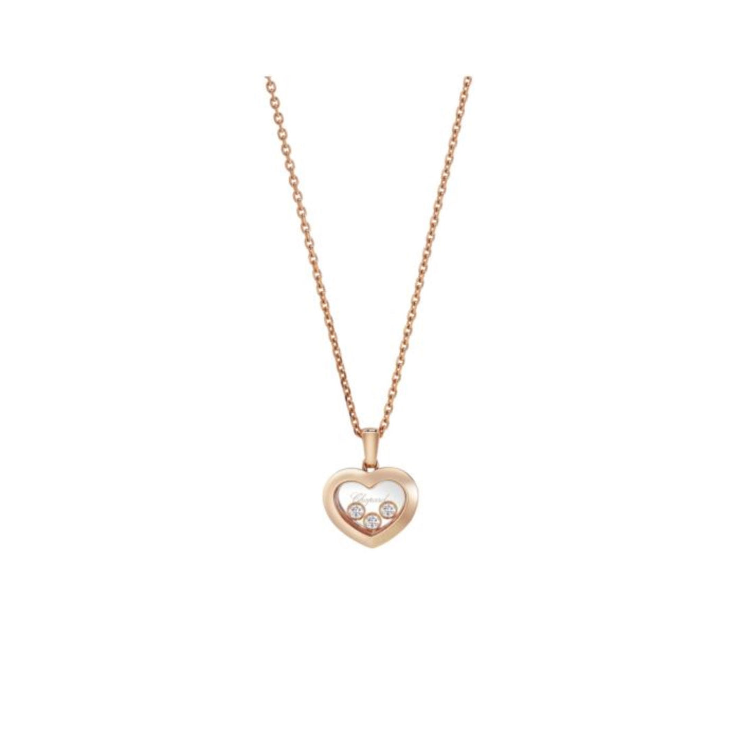 Pendentif Happy Diamonds Icons Or rose / Diamants 79A611-5001 - Chopard Joaillerie - Pendentif - Les Champs d'Or
