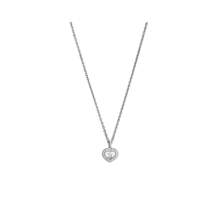 Pendentif Happy Diamonds Icons Or Blanc 79A054-1201 - Chopard Joaillerie - Pendentif - Les Champs d'Or