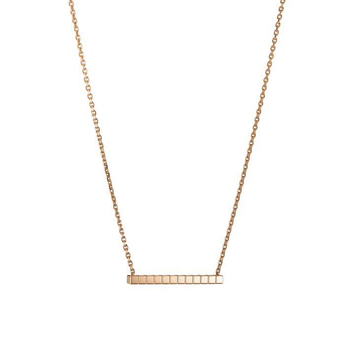 Collier Ice Cube Pure Or Rose 817702-5001 - Chopard Joaillerie - Collier - Les Champs d'Or