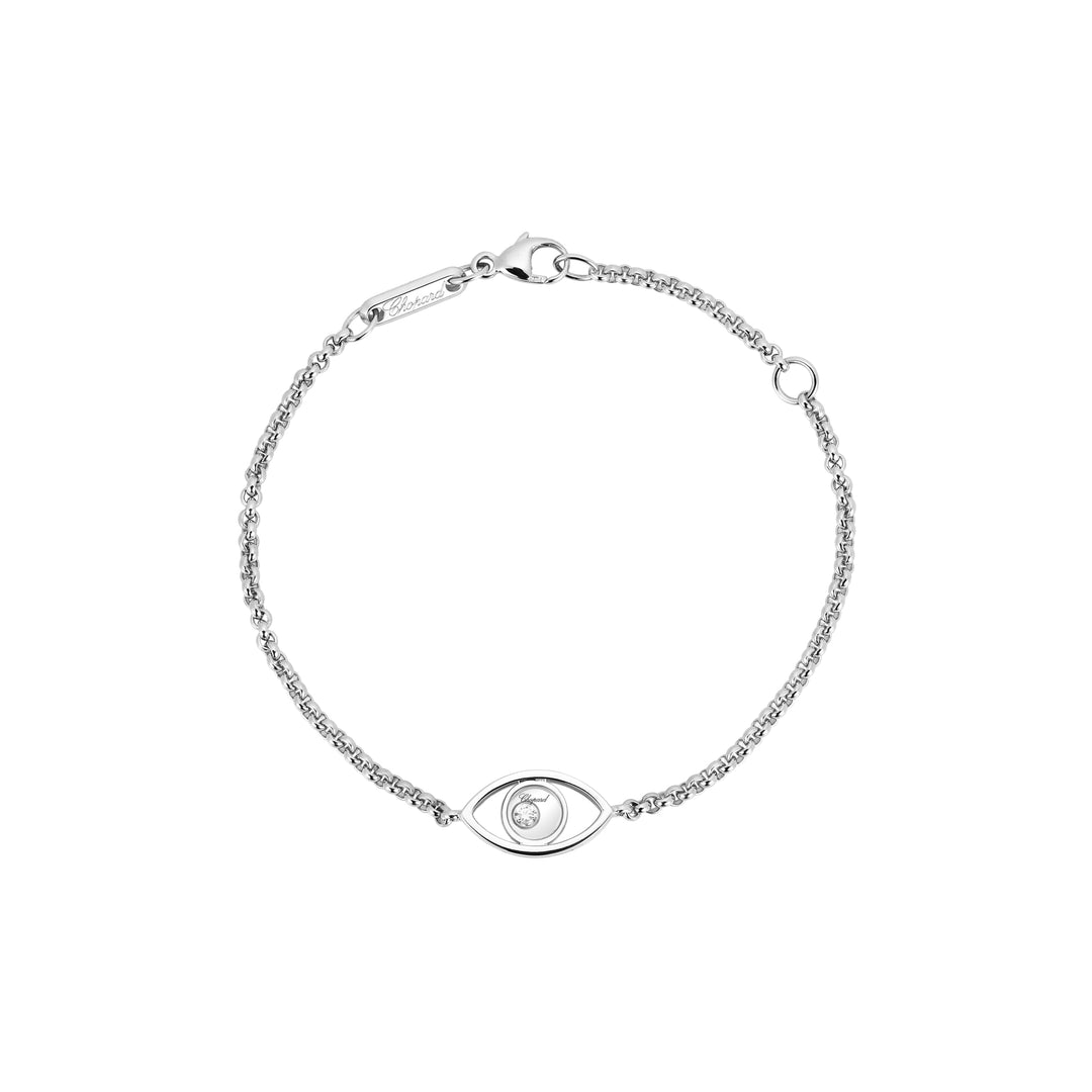 Bracelet Happy Diamonds Or Blanc 857863-1001 - Bracelet - Chopard Joaillerie - Les Champs d'Or