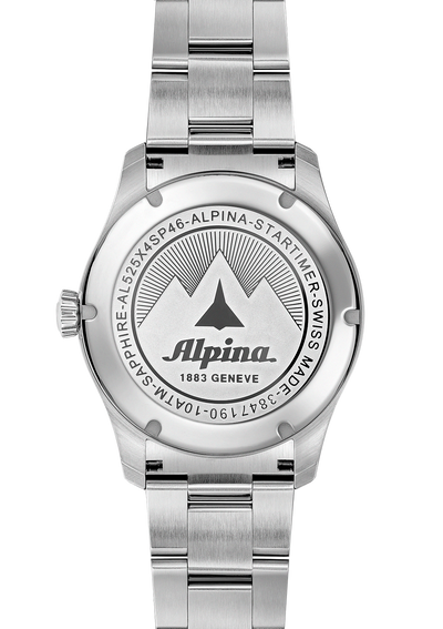 Alpina - Montre Startimer Pilot Automatic Stainless Steel 41 MM - Les Champs d'Or