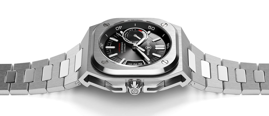 Bell & Ross - BR-X5 Black Steel Bracelet Acier - Les Champs d'Or