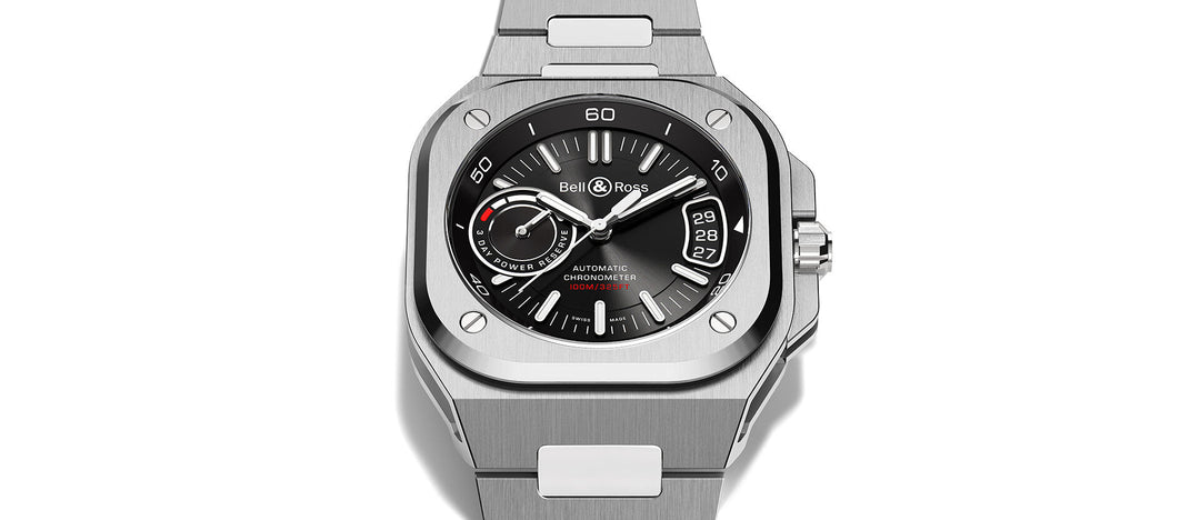 Bell & Ross - BR-X5 Black Steel Bracelet Acier - Les Champs d'Or
