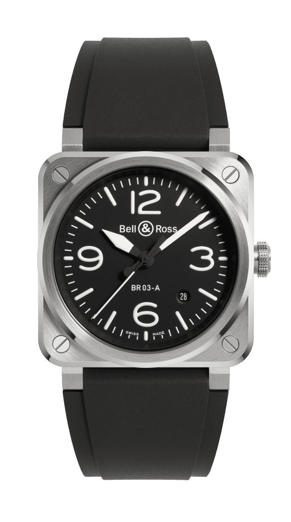Montre BR 03 Black Steel -  - Bell & Ross - Montre - Les Champs d'Or