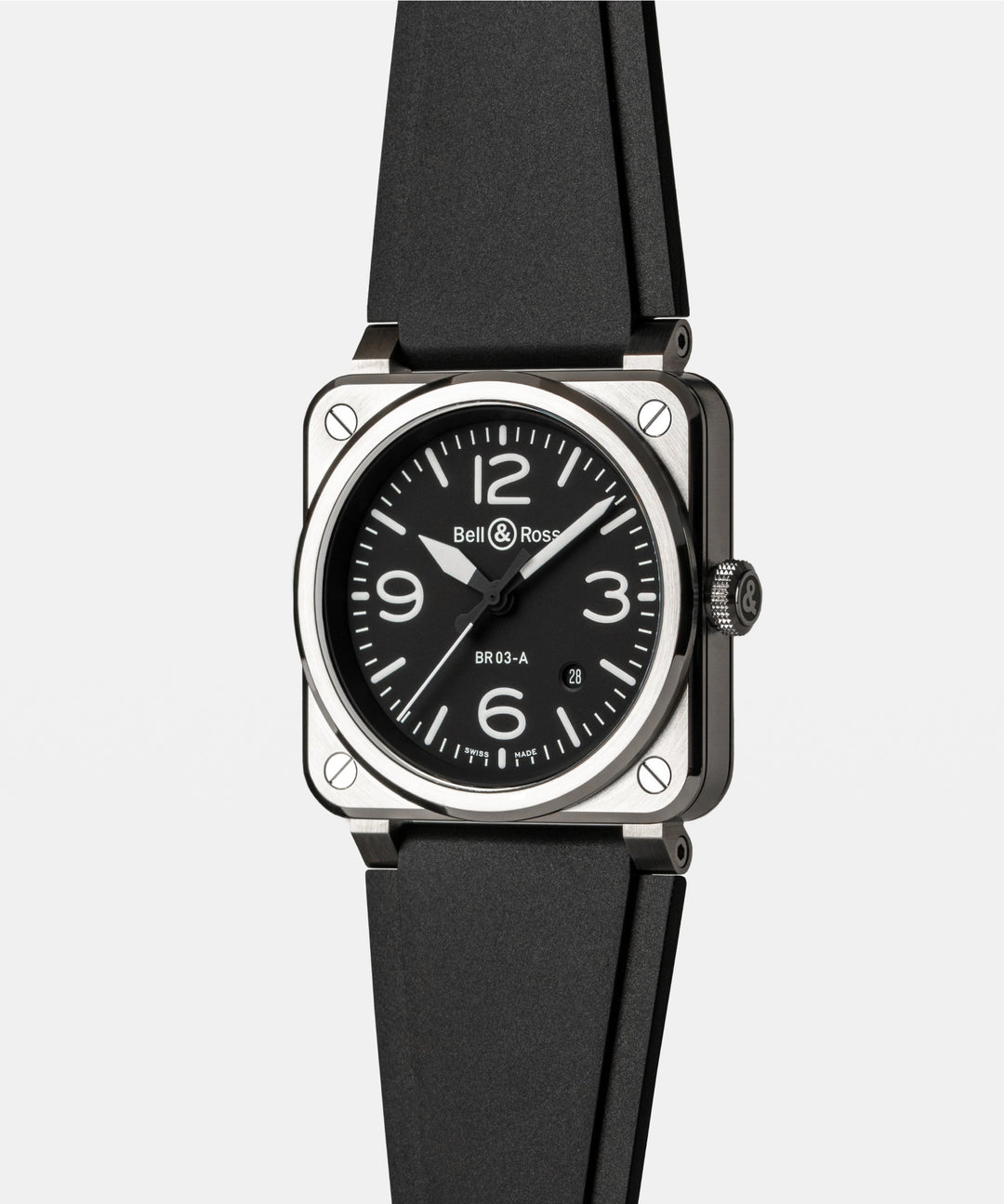 Montre BR 03 Black Steel -  - Bell & Ross - Montre - Les Champs d'Or