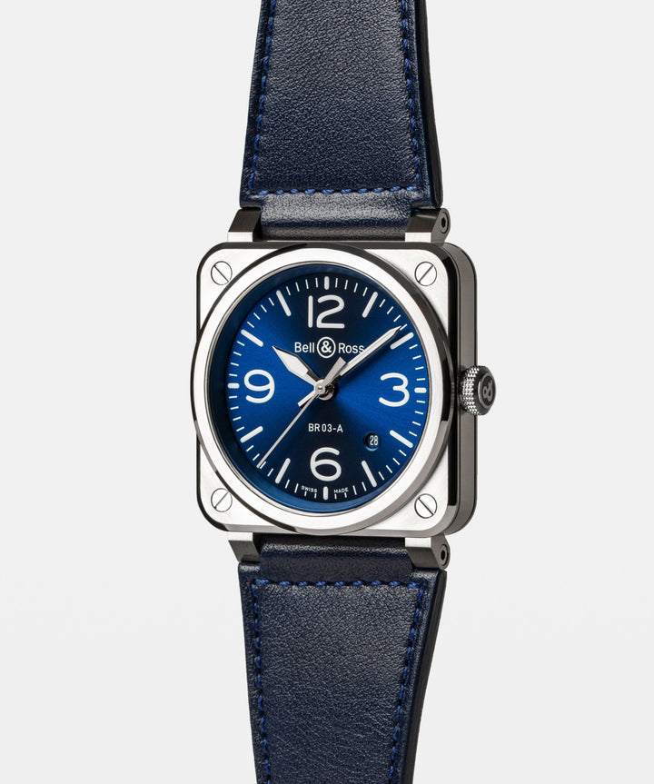 Montre BR 03 Blue Steel -  - Bell & Ross - Montre - Les Champs d'Or