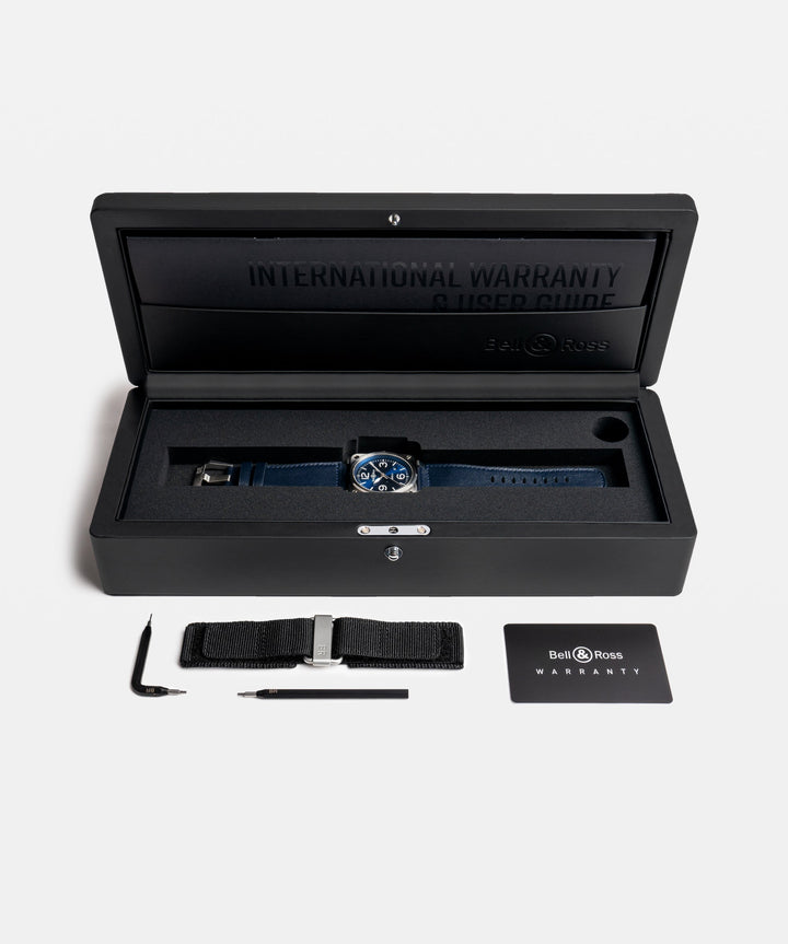 Montre BR 03 Blue Steel -  - Bell & Ross - Montre - Les Champs d'Or