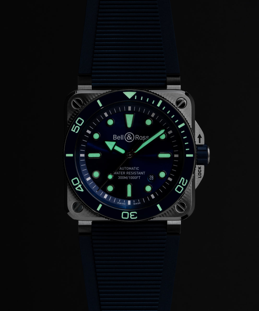 BR 03-92 DIVER BLUE STEEL