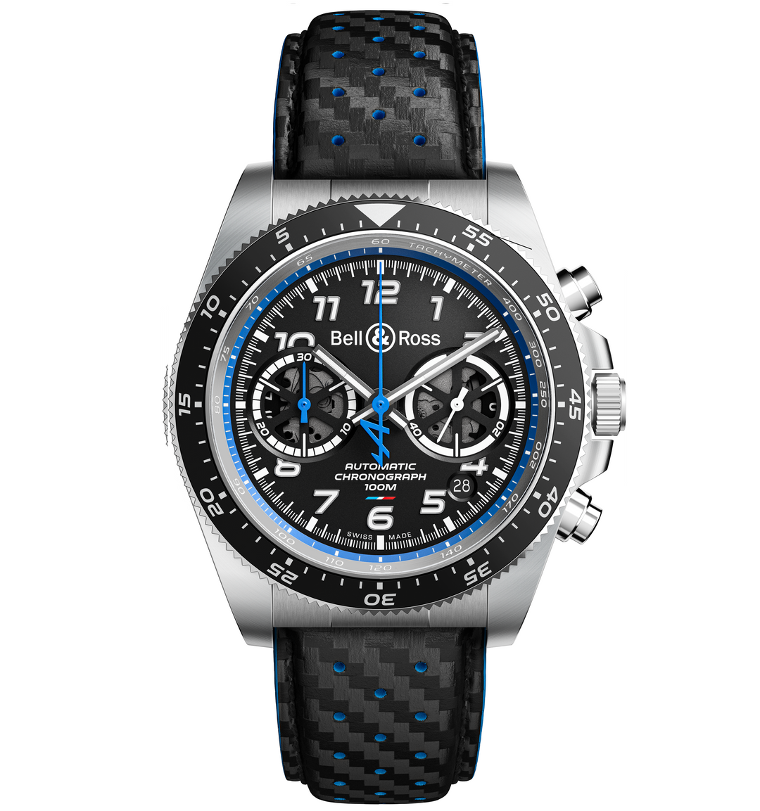 Montre BR V3-94 A521 Alpine Edition Limitée Bracelet Cuir - Montre - Bell & Ross - Les Champs d'Or