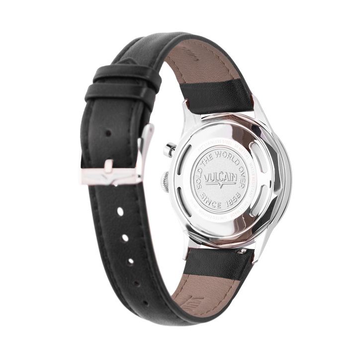 Montre Cricket Tradition Black&Gold 39MM - Vulcain - Montre - Les Champs d'Or