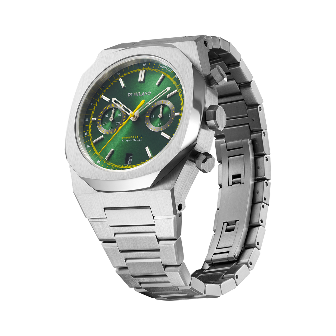 Montre Cronografo Noble Green - Montre - D1 Milano - Les Champs d'Or