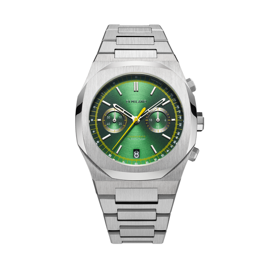 Montre Cronografo Noble Green - Montre - D1 Milano - Les Champs d'Or
