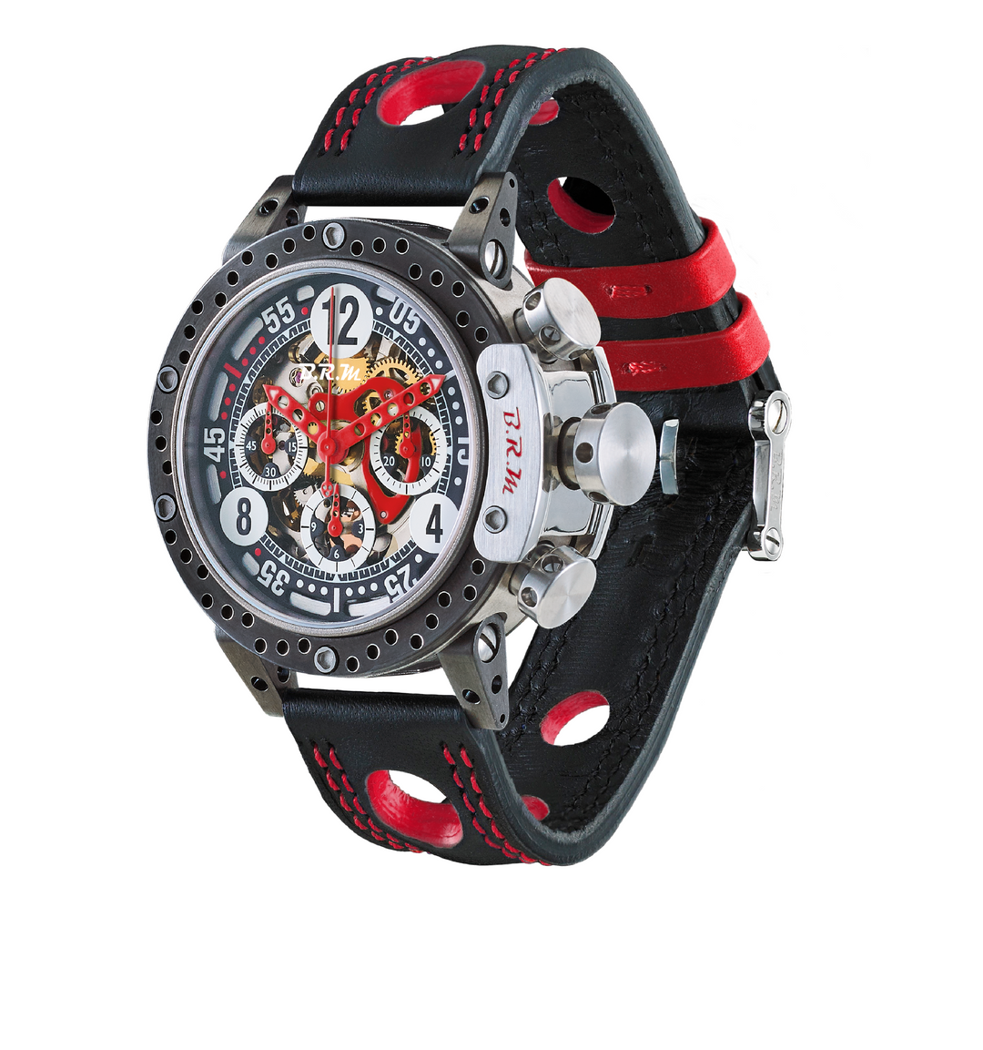 Montre DDF12-46 Squelette Aiguilles Rouge - Montre - B.R.M - Les Champs d'Or