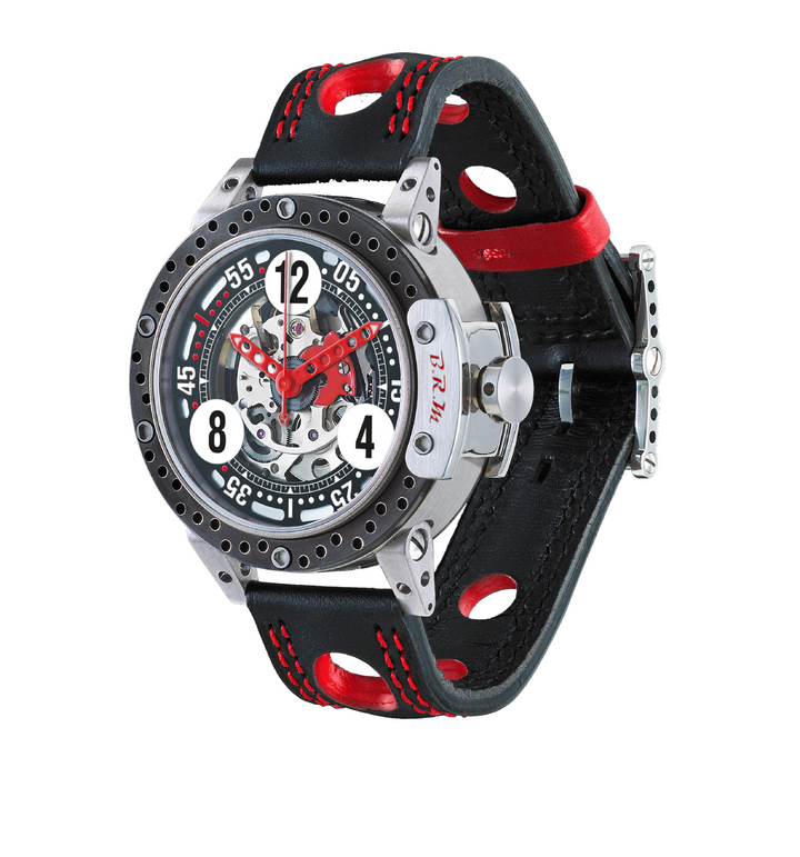 Montre DDF6-46 Squelette Aiguilles Rouge - Montre - B.R.M - Les Champs d'Or