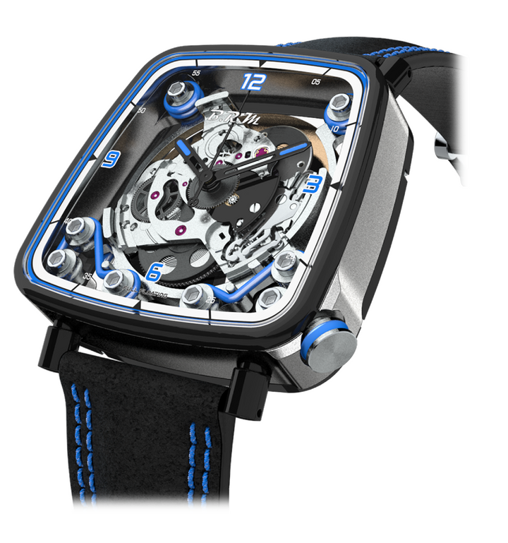 Montre FF39-40-TG-LFN Aiguilles Bleu Moyen - Montre - B.R.M - Les Champs d'Or