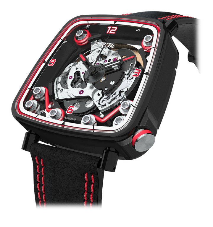 Montre FF39-40-TN-LFN Aiguilles Rouge - Montre - B.R.M - Les Champs d'Or