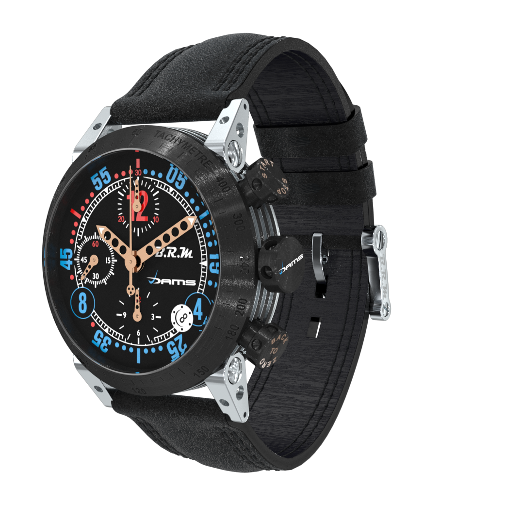 Montre GP-40 Dams Lucas Oil Inox et Pvd