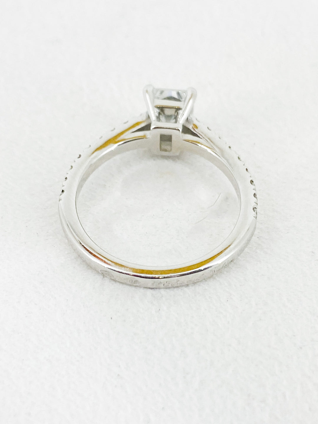 Bague de Fiançailles Sertis De Diamant Taille 52 -  - Sublime Diamant - Bagues - Les Champs d'Or