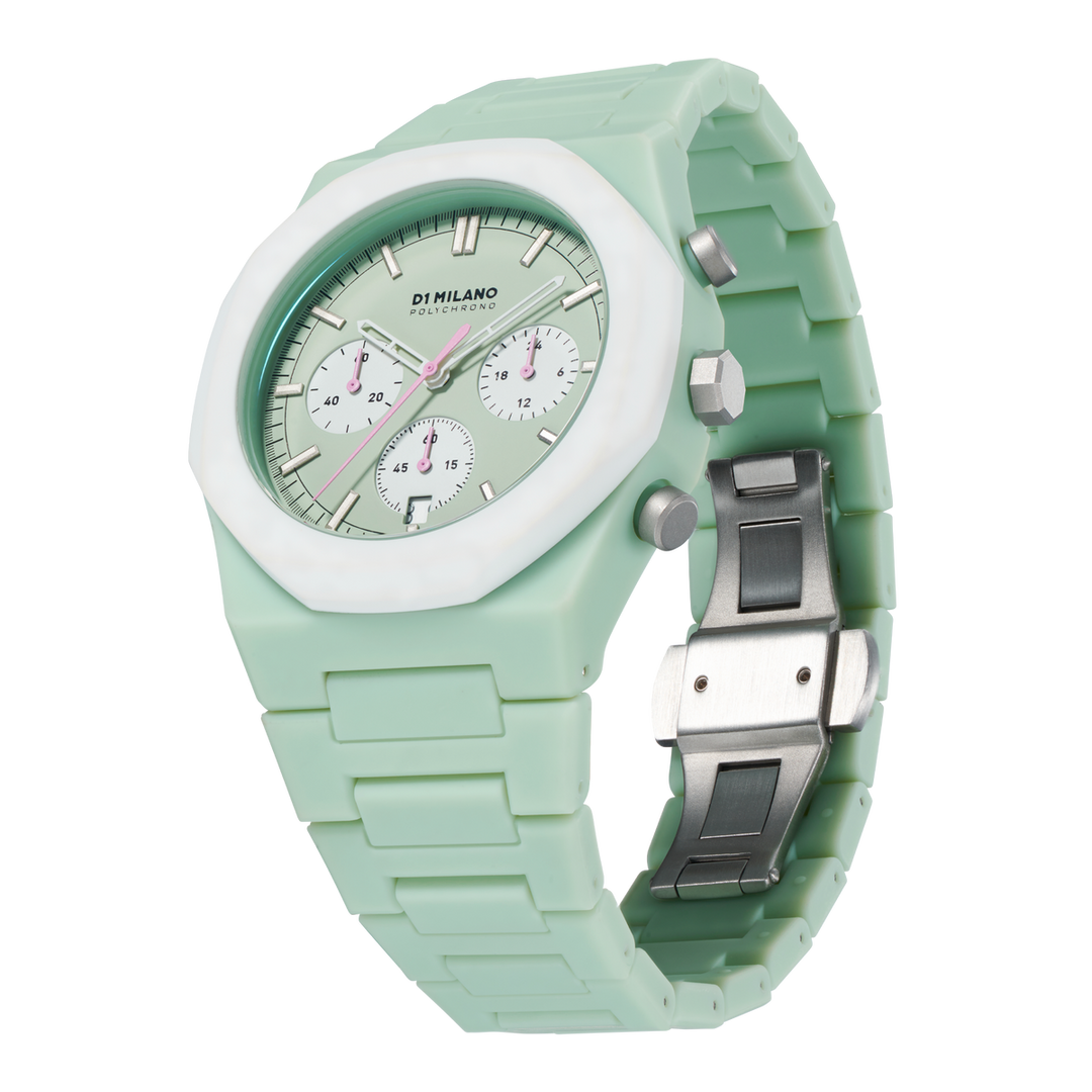 Montre Polychrono Green Blast - Montre - D1 Milano - Les Champs d'Or