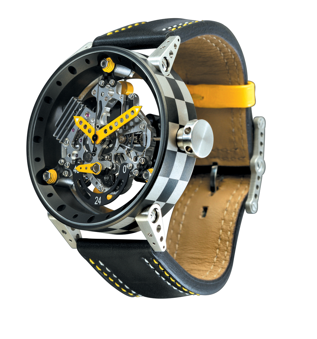 Montre R50 Aiguilles Jaune - Montre - B.R.M - Les Champs d'Or