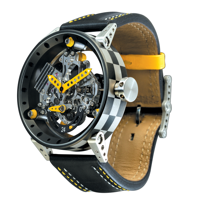 Montre R50 Aiguilles Jaune - Montre - B.R.M - Les Champs d'Or