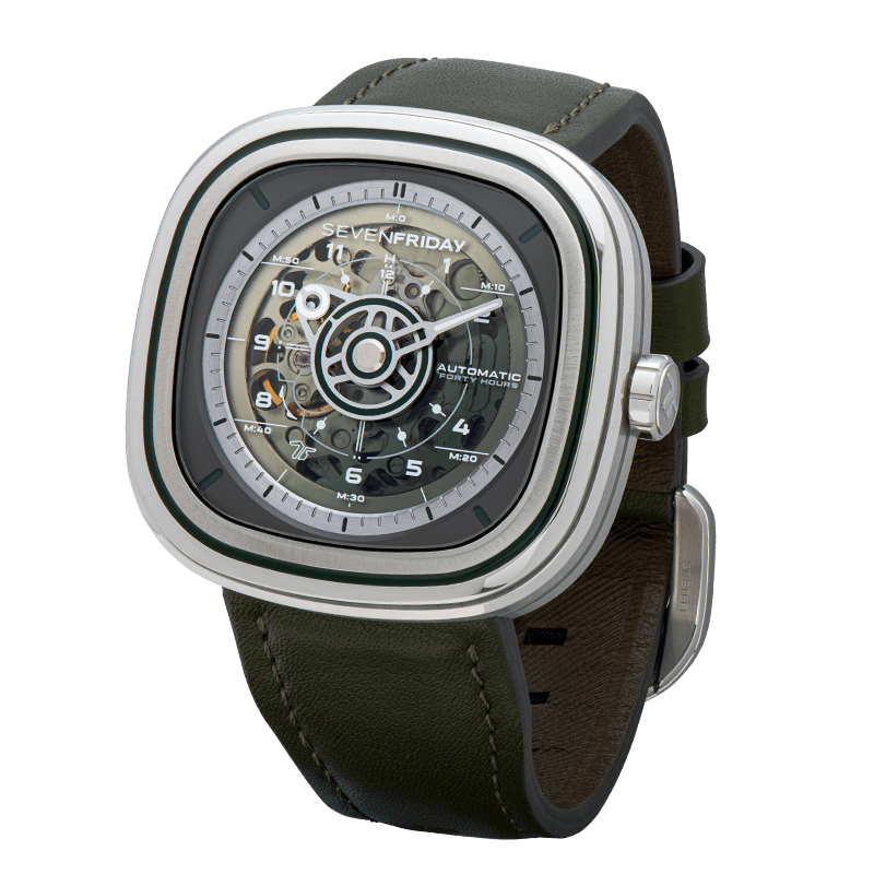 SevenFriday T1/06 Green-T - vue 3