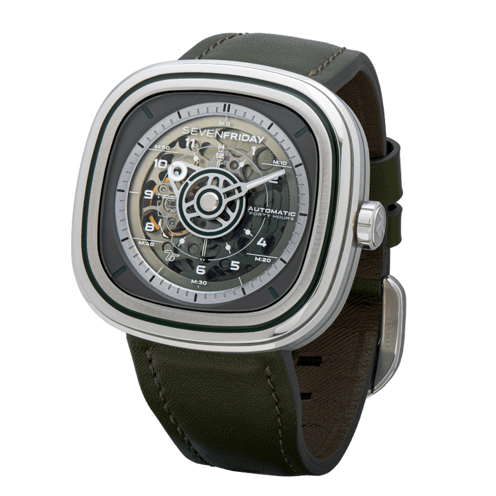 SevenFriday T1/06 Green-T - vue 3