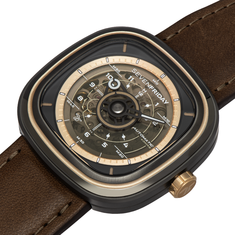 SevenFriday T2/03 Brown-T - vue 5