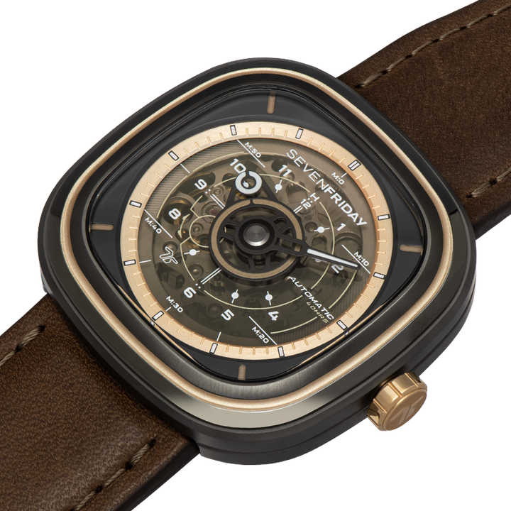 SevenFriday T2/03 Brown-T - vue 5