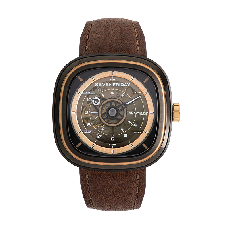 SevenFriday T2/03 Brown-T - vue 1