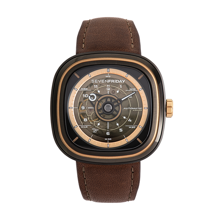 SevenFriday T2/03 Brown-T - vue 1
