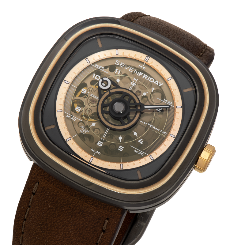 SevenFriday T2/03 Brown-T - vue 7