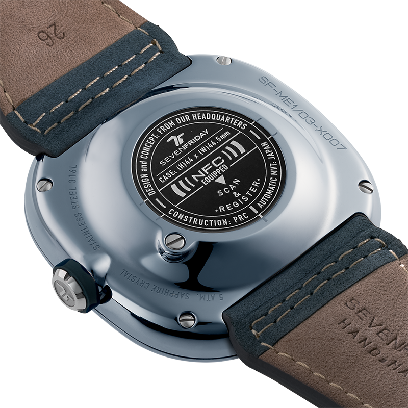 SevenFriday ME3/01 Stone Blue - vue 7