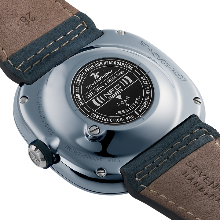 SevenFriday ME3/01 Stone Blue - vue 7