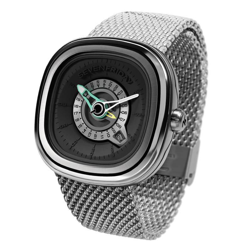 SevenFriday PG1/01 M GMT - vue 3