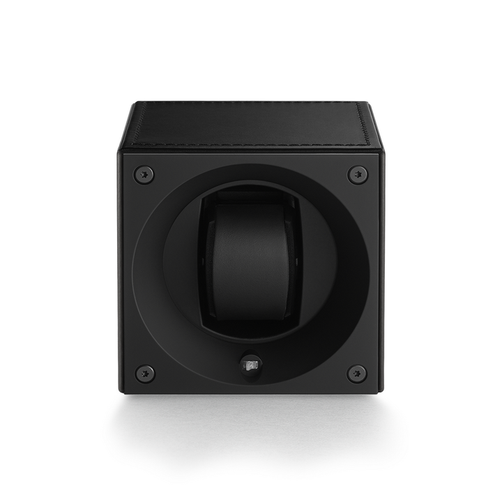 MasterBox Cuir noir / coutures noir - SwissKubik - Les Champs d'Or