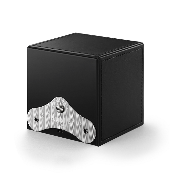 MasterBox Cuir noir / coutures noir - SwissKubik - Les Champs d'Or